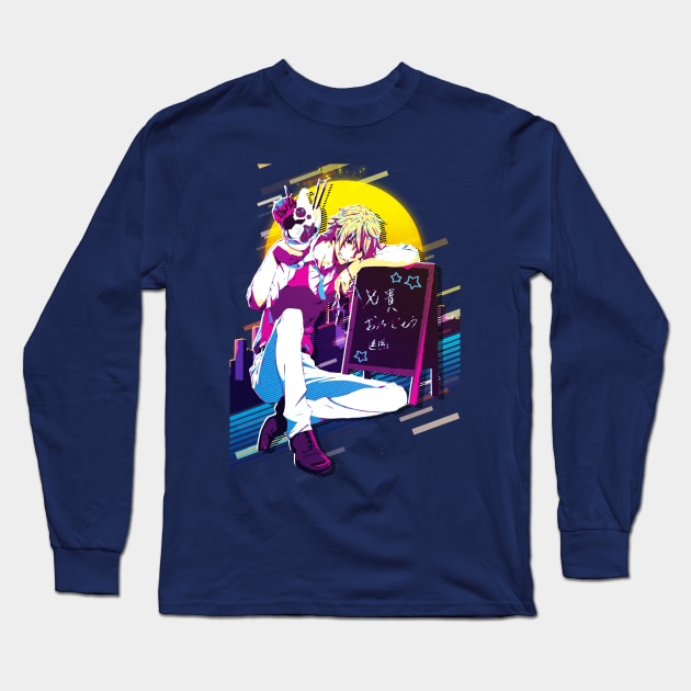 Shizuo Heiwajima - Durarara!! Long Sleeve T-Shirt by 80sRetro